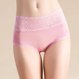 Mulberry silk underwear for women silk knitted high - waist underwear