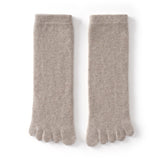 Adult Cashmere Five-Toe Socks Warm Knit Cashmere Socks for Men and Women