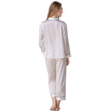 Silk Pajamas Long Mulberry Silk Two - piece Silk Pyjamas Set