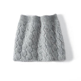 Cable Knit Cashmere Neck Warmer Snood Cashmere Neck Gaiter Cashmere Scarf