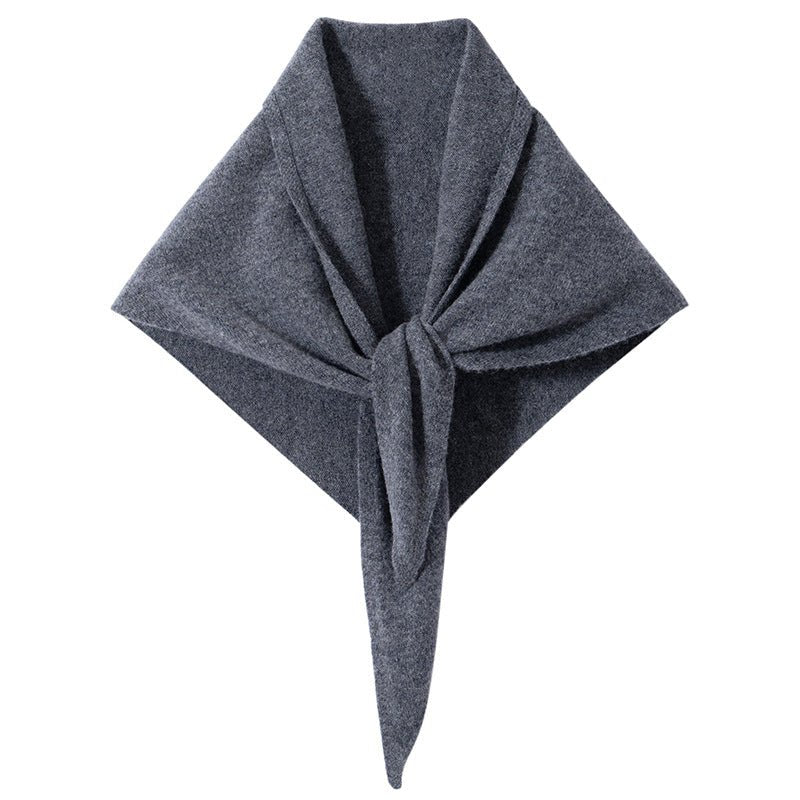 Cashmere Bandana Scarf Cashmere Triangle Wrap Cashmere Neck Tie Shawl