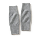 Cashmere Knit Leg Warmers Ribbed Cuff Cashmere Knee Pads