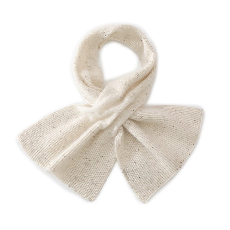 Cashmere Neck Scarf Winter Bow Scarf Womens Cashmere Neck Wrap