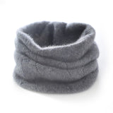 Diamond Knit Cashmere Neck Warmer Cashmere Snood Cashmere Neck Gaiter