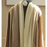 Double - toned Cashmere Scarf Long Cashmere Knitted Wraps For Women