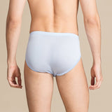 Men Silk Briefs Comfortable Breathable Silk Triangle Boxer