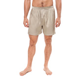 Mens Silk Pajama Shorts Pants Luxury 100% Pure Silk Boxers