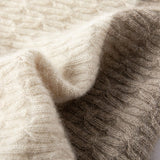 Mixed Colors Cashmere Neck Gaiter Cashmere Thick Cashmere Knitted Neck Warmer