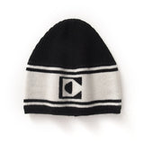 Pure Cashmere Beanie Ribbed Knit Cashmere Hat Lightweight Winter Cap