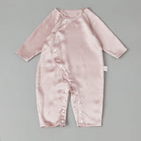 Pure Silk Bodysuit For Babies Lightweight Summer Silk Clothes