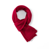 Short 100% Cashmere Scarf for Women, Men, and Children