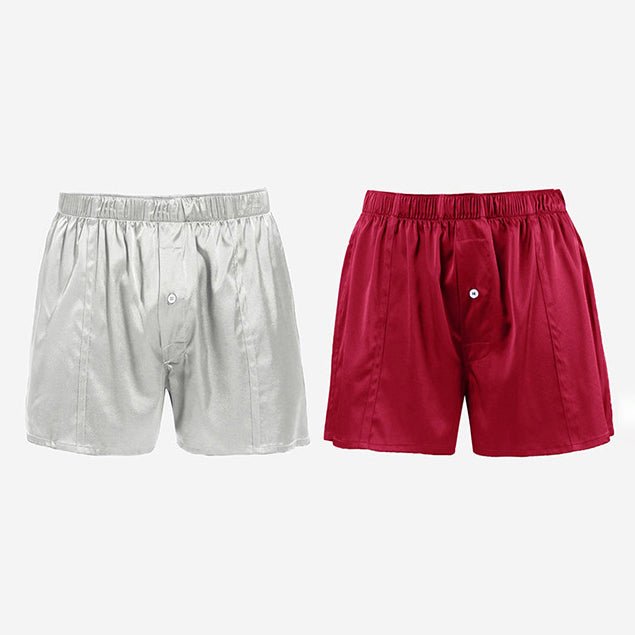 Luxurious Silk Boxers For Men Silk Short Pants Underwear