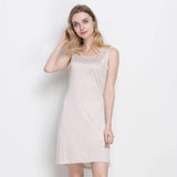 Silk Knit Nightdress For Women Silk Knitted Slip Dress