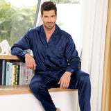 Silk Pajamas for Men 100% Real Silk Pajamas Set