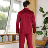 Silk Pajamas for Men 100% Real Silk Pajamas Set