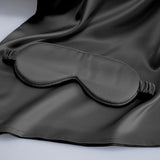 Silk Travel Essential Set 4 PCS Silk Pillowcase Scrunchy And Eyemask