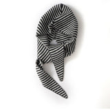 Striped Pure Cashmere Neck Scarf Cashmere Hoodie Wrap for Men and Women