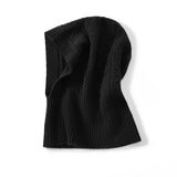 Unisex Cashmere Hooded Snood Cashmere Balaclava Cashmere Knit Hooded Cowl