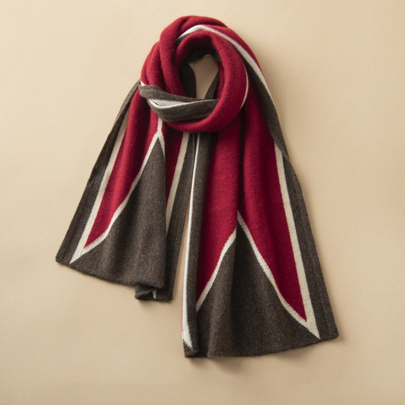 Warm Cashmere Scarf Luxury Pure Cashmere Winter Scarf for Women and Men
