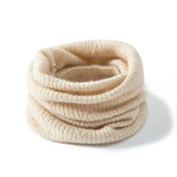 Women and Men Thick Knitted Infinity Circle Loop Scarf Double - Layer Cashmere Neck Gaiter