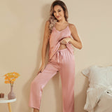 Women Silk Camisole Set 100% Mulberry Summer Silk Cami