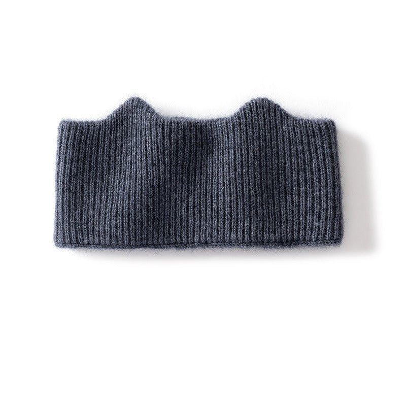 Womens 100% Cashmere Cat Ear Headband