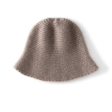 Womens Cashmere Knit Bucket Hat Timeless Cashmere Flare Knit Hat