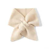 Womens Soft Cashmere Knitted Scarf Women Pull Through Cashmere Neck Warmer