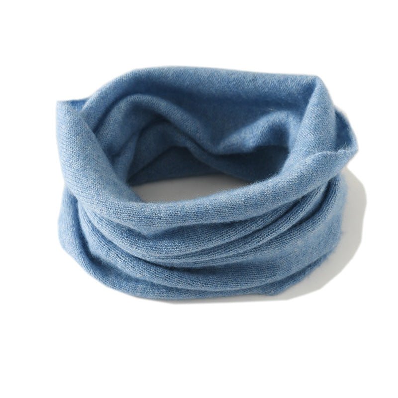 100% Cashmere Neck Warmer Scarf Luxury Lightweight Cashmere Neck Gaiter for Adult Cashmere Scarf