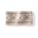 100% Cashmere Winter Knit Headband for Women