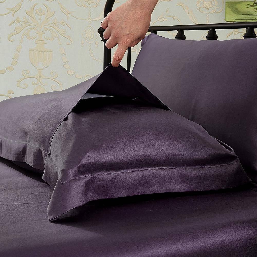 100% Mulberry 25 Momme Oxford Envelope Silk Pillowcase