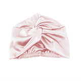 100% Mulberry Silk Sleep Cap for Women, Double Layer Silk Night Bonnet for Sleeping Curly Hair - slipintosoft