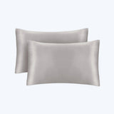 19/22 Momme Silk Pillowcase With Hidden Zipper Bundle 2