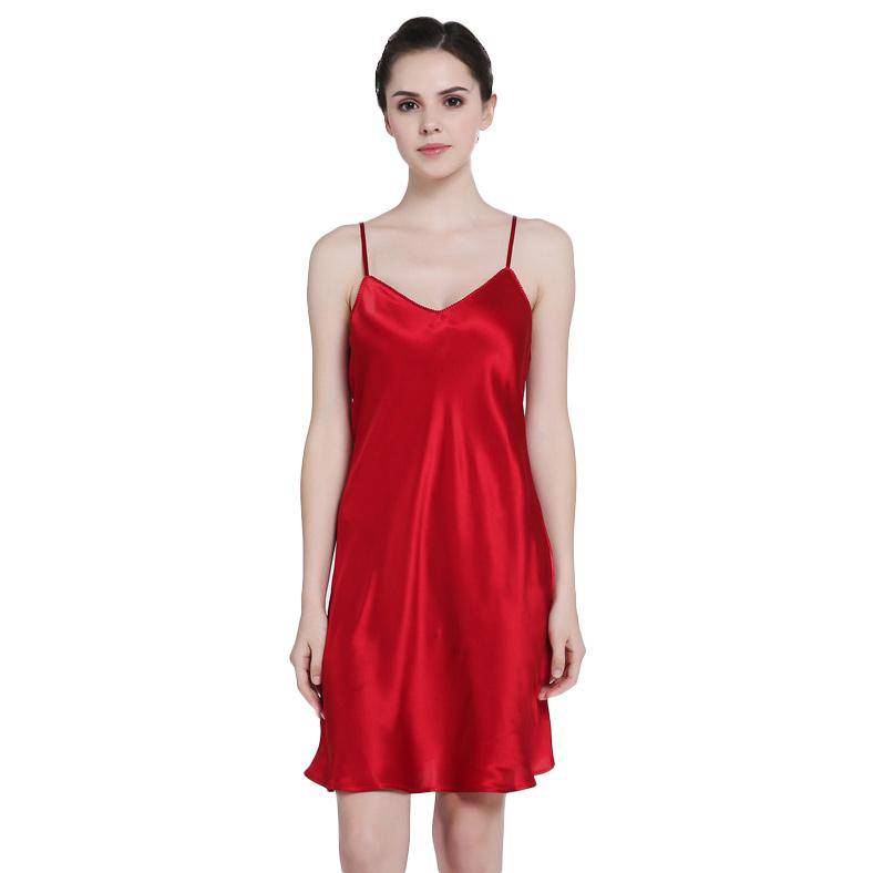 Best Luxury Short Silk Nightgowns For Women 100% Silk Nighties