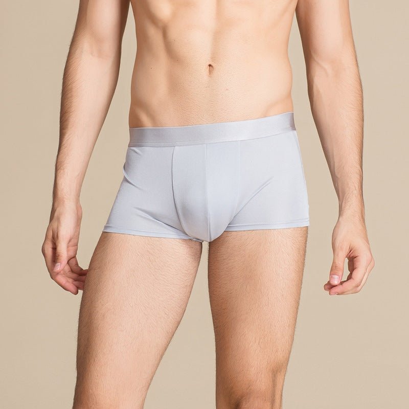 Classic Men's Briefs Comfy Silk Boxer - slipintosoft