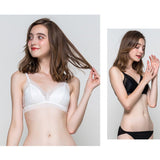 Elegant Wireless Silk Bralette - slipintosoft