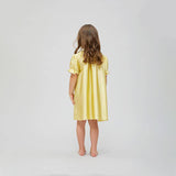 19 Momme Girls Princess Silk Nightgown Luxury Round Neck Sleep Dress for Children -  slipintosoft