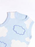 Kids Soft Cloud Cashmere Vest Sleeveless Cashmere Knit Sweater