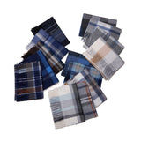 Long Cashmere Scarf with Tassel Plaid Cashmere Warps Multi Styles Winter Gifts - slipintosoft