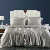 Luxury 100% 19 Momme Pure Mulberry Silk Duvet Cover