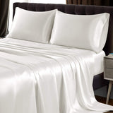 Luxury 100% 22 Momme 3PCS Pure Silk Flat Sheet Set