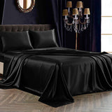 Luxury 100% 22 Momme 3PCS Pure Silk Flat Sheet Set