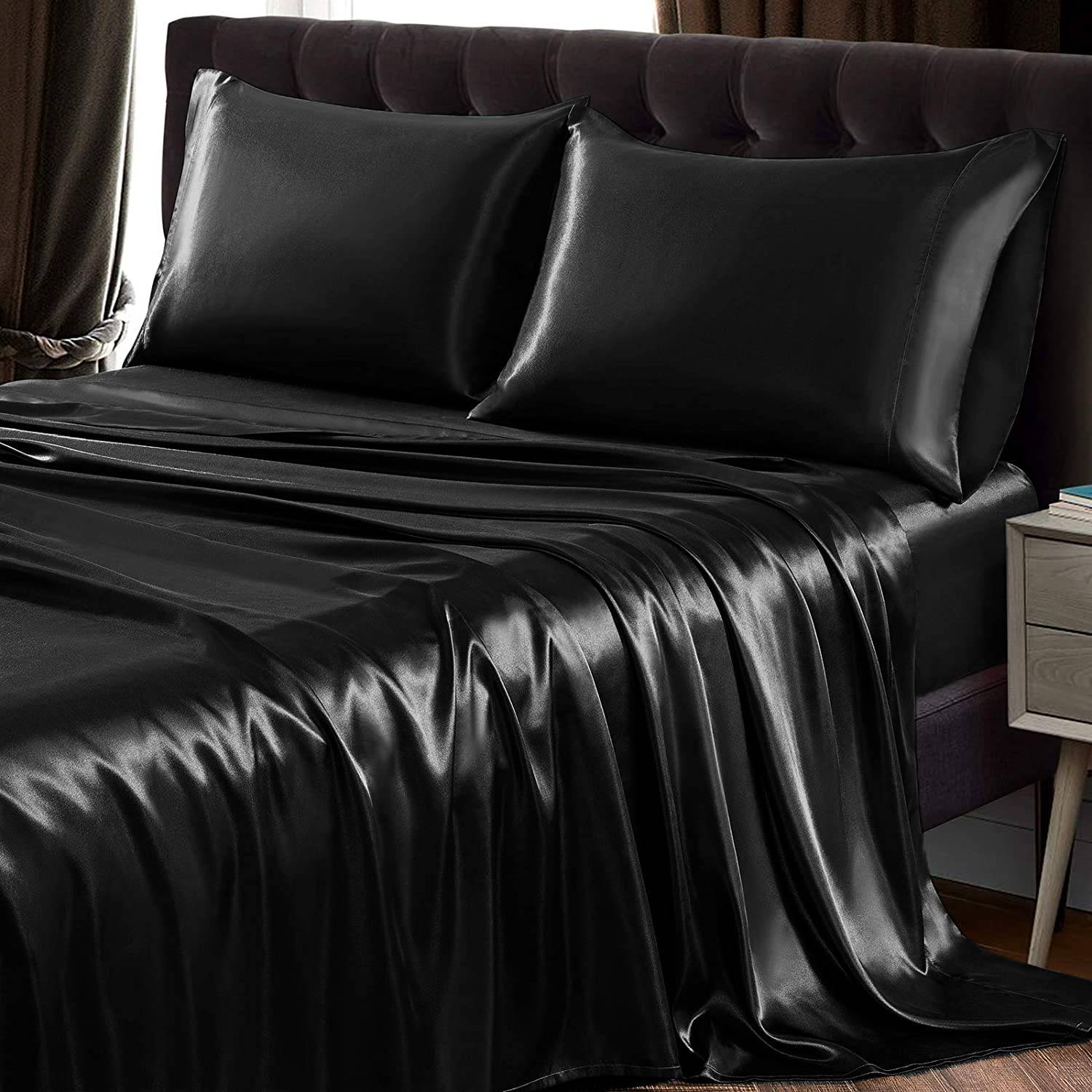 Luxury 100% 22 Momme 3PCS Pure Silk Flat Sheet Set