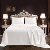 Luxury 100% 22 Momme 3PCS Pure Silk Flat Sheet Set