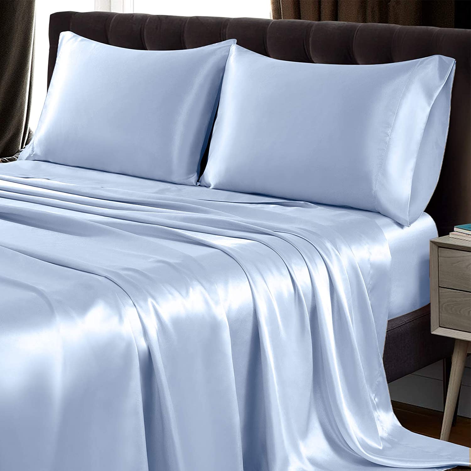 Luxury 100% Silk Bedding 19 Momme Pure Silk Flat Sheet