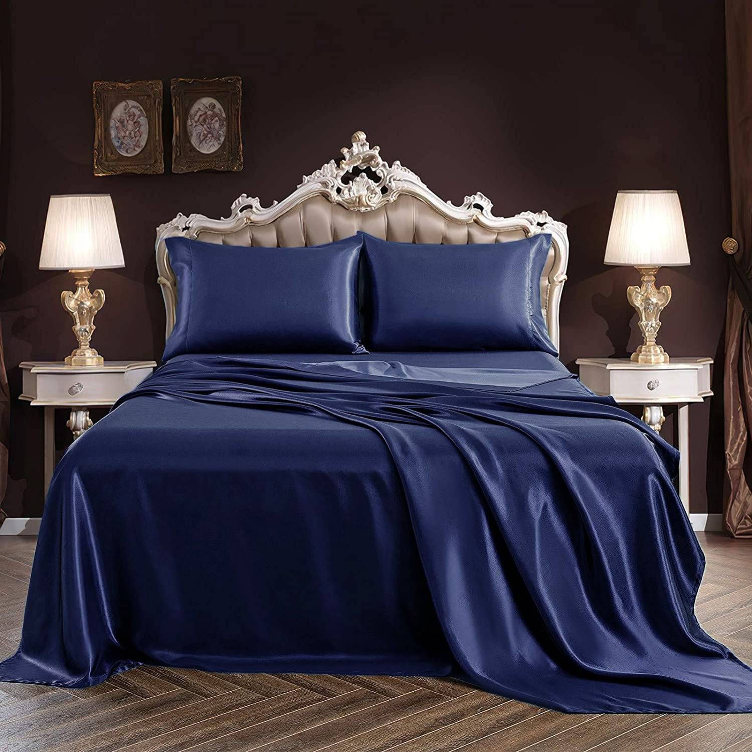 Luxury 100% Silk Bedding 19 Momme Pure Silk Flat Sheet