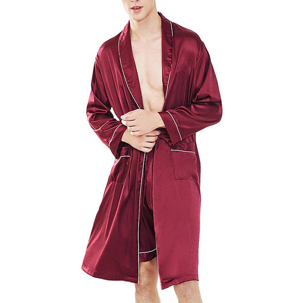 Mens robe and boxer set sale