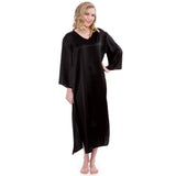 Women Loose Pullover Silk Nightwear Long Silk Dressing Gown