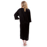 Women Loose Pullover Silk Nightwear Long Silk Dressing Gown