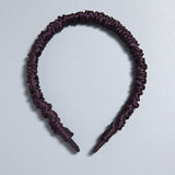 Pure Mulberry Silk Covered HeadBand For Women